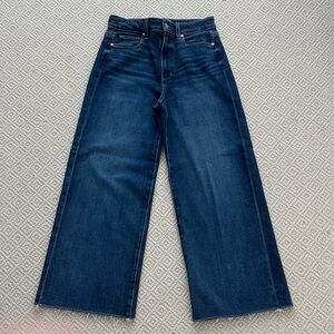 PAIGE Indigo Wide Leg Anessa Jeans